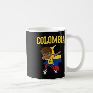 Caneca De Café Colômbia Futebol Colombiano Futebol Dabbing