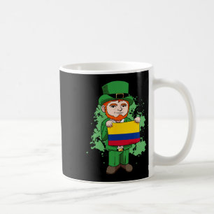 Caneca De Café Colômbia Orgulhosa Bandeira Colombiana Dia de São