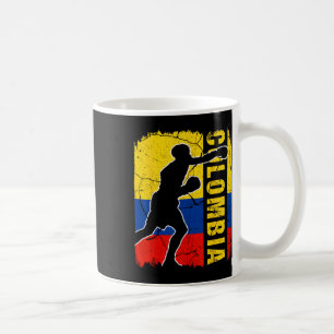 Caneca De Café Colombiana Boxing Team Colômbia - Bandeiras para B