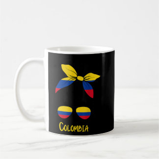 Caneca De Café Colombiana Colombiana Girl Mujer colombia