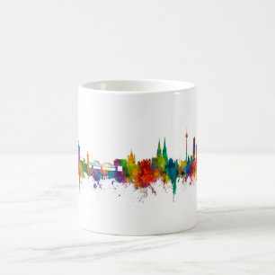 Caneca De Café Colônia Alemanha Skyline