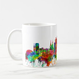 Caneca De Café Colônia Alemanha Skyline