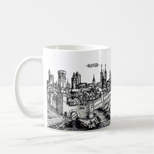 Caneca De Café Colônia na Renânia do Norte-Vestfália
