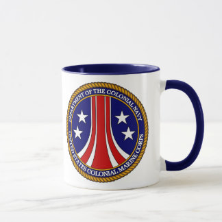 Caneca de café colonial dos fuzileiros navais