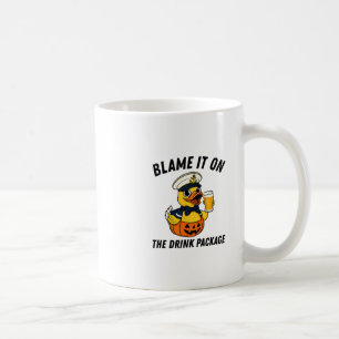 Caneca De Café Coloque a Culpa no Pacote de Bebidas Cruzeiro de H