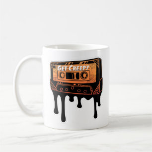 Caneca De Café Coloque música de Halloween com fita adesiva