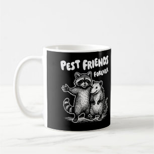 Caneca De Café Coloque os amigos para o Impressão branco para sem