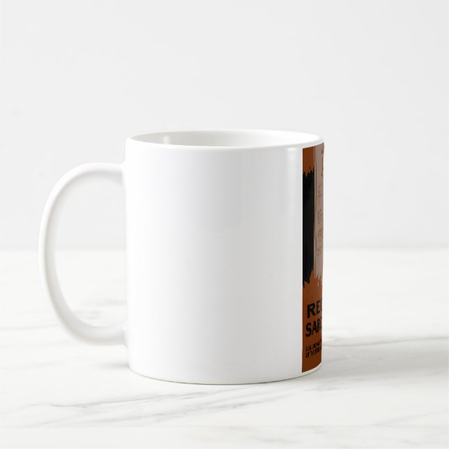 Caneca De Café Coloque seu nome em uma árvore! - Recriar a Sarcas (Esquerda)