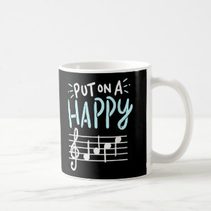 Caneca De Café Coloque Um Feliz Professor De Música Engraçado