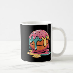 Caneca De Café Coloração de gelo com gotejamento de Sorvete de ba
