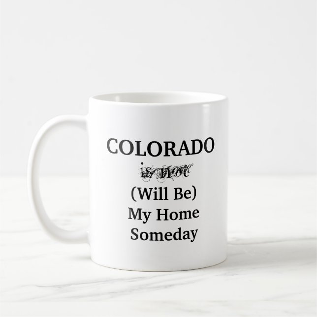 Caneca De Café Colorado Dream Home (Esquerda)