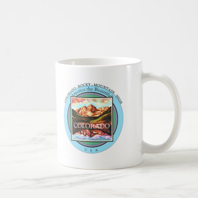 Caneca De Café Colorado EUA (Direita)