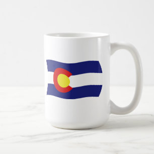 Caneca De Café Colorado Flag Mug