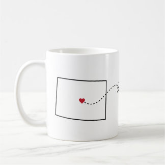 Caneca De Café Colorado para Georgia - Heart2Heart