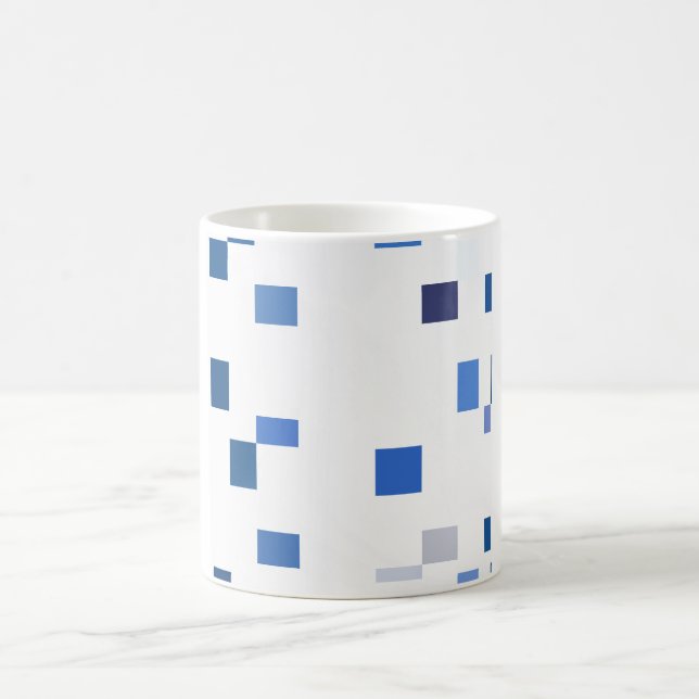 Caneca De Café Colored Rectangles (Centro)