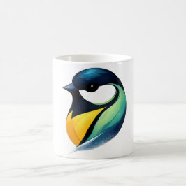 Caneca De Café Colorful Bird Mug