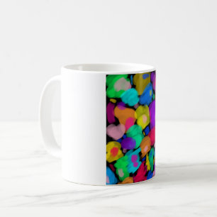 Caneca De Café Colorful watercolor print