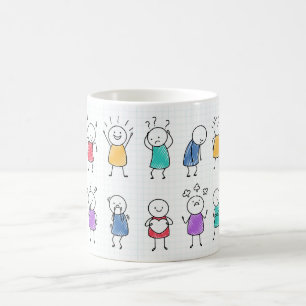 Caneca De Café Colorida Colorida Colorida Colorida Colorida, Colu