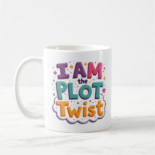Caneca de Café Colorida 'Eu Sou a Virada de Jogo'