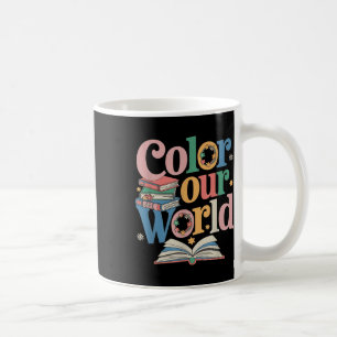 Caneca De Café Colorido a Nossa Leitura Mundial de Verão de 2025