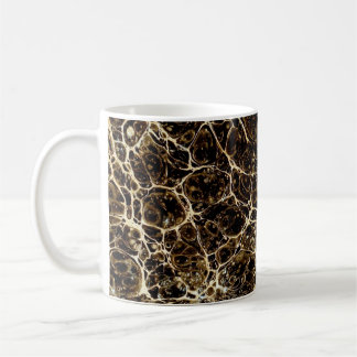 Caneca De Café Colorido Cobrir de papel marmoreado vitoriano