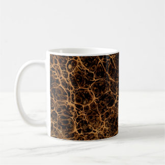 Caneca De Café Colorido Cobrir de papel marmoreado vitoriano