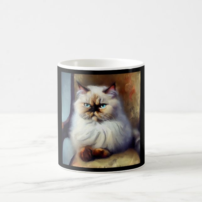 Caneca De Café Colorpoint Persian Cat (Centro)