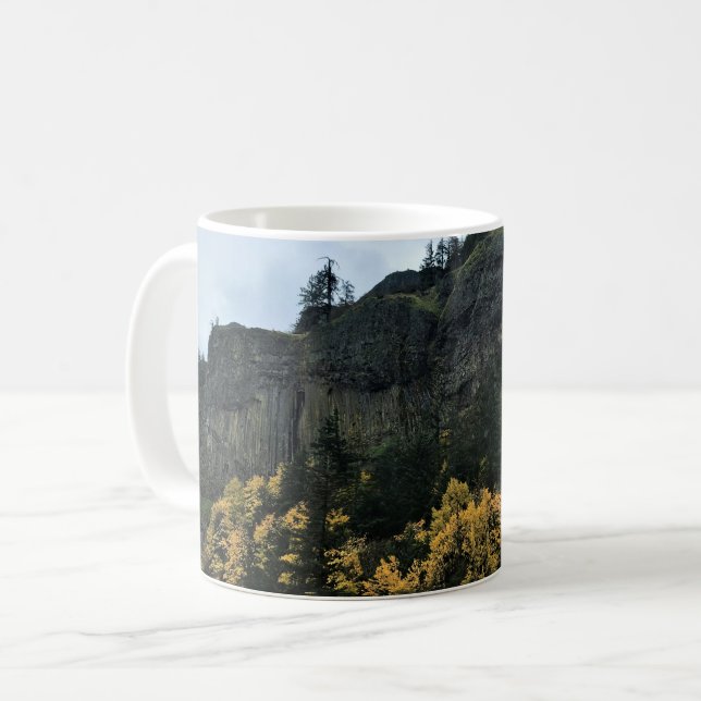 Caneca De Café Columbia River Gorge, Oregon (Frente Esquerda)