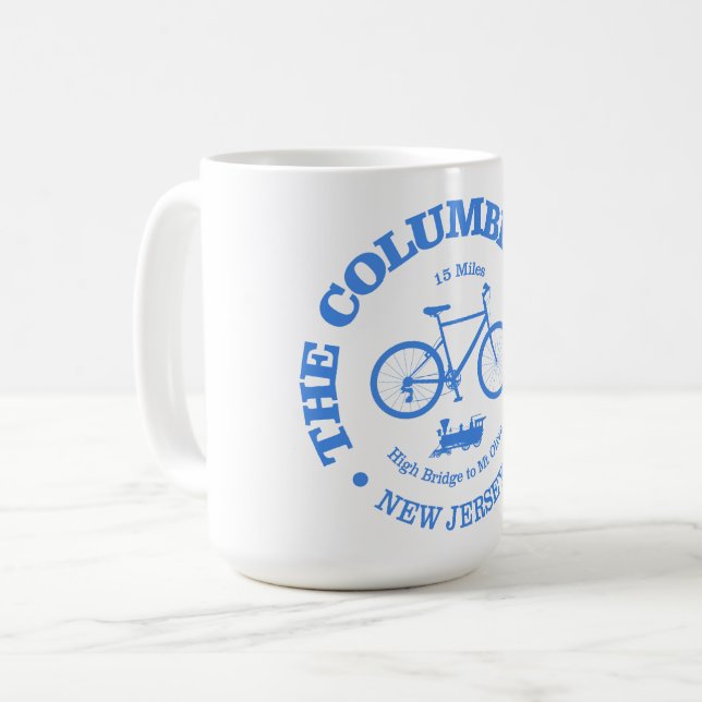Caneca De Café Columbia Trail (ciclismo) (Frente Esquerda)