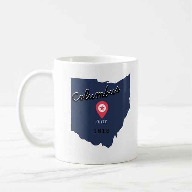 Caneca De Café Columbus coffee mug  (Esquerda)