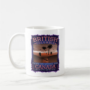 CANECA DE CAFÉ COLUNA BRITÂNICA CANADÁ - PARQUE DE RIM PACÍFIC