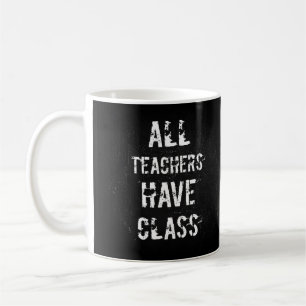 Caneca de café com a inscrição TODOS OS PROFESSORE