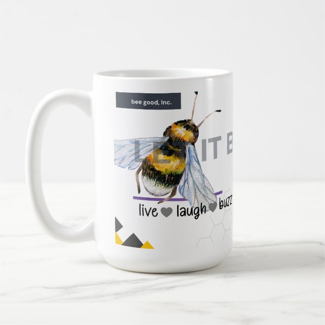 Caneca de Café com Abelha (Esquerda)