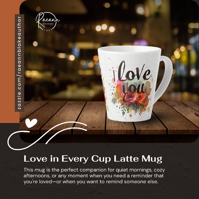 Caneca de Café com Amor em Cada Xícara (Criador carregado)