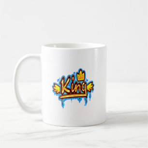 Caneca de café com arte de rua legal