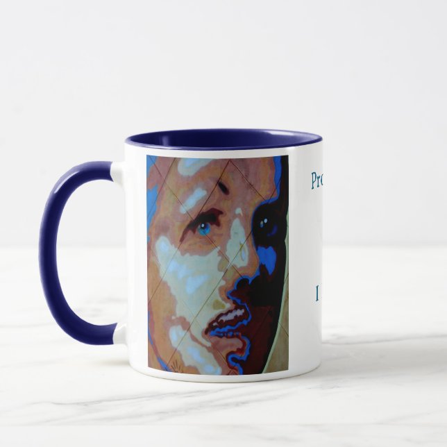 Caneca de café com as maiores músicas de liberdade (Esquerda)