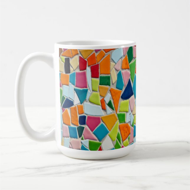 caneca de café com azulejos mosaico (Esquerda)
