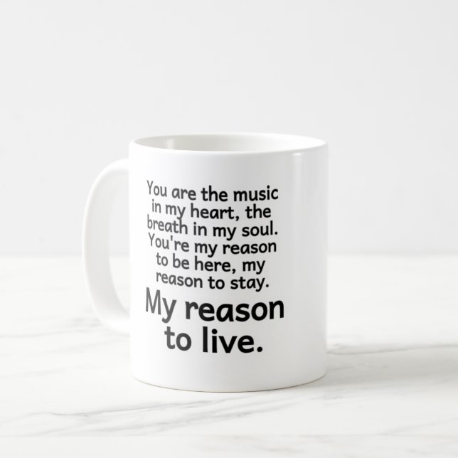 Caneca de café com bala (Frente Esquerda)