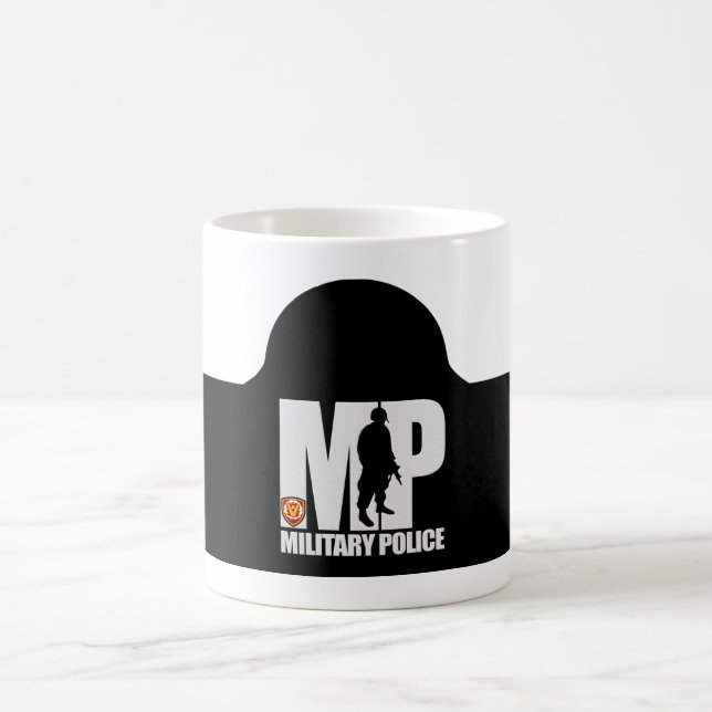 Caneca de Café com Braçadeira da Polícia Militar (Centro)