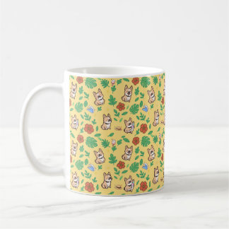 Caneca de Café com Bulldog Francês e Kawaii de Ver