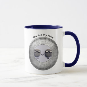 Caneca de Café com Calendário 2026 Você É Minha Ro