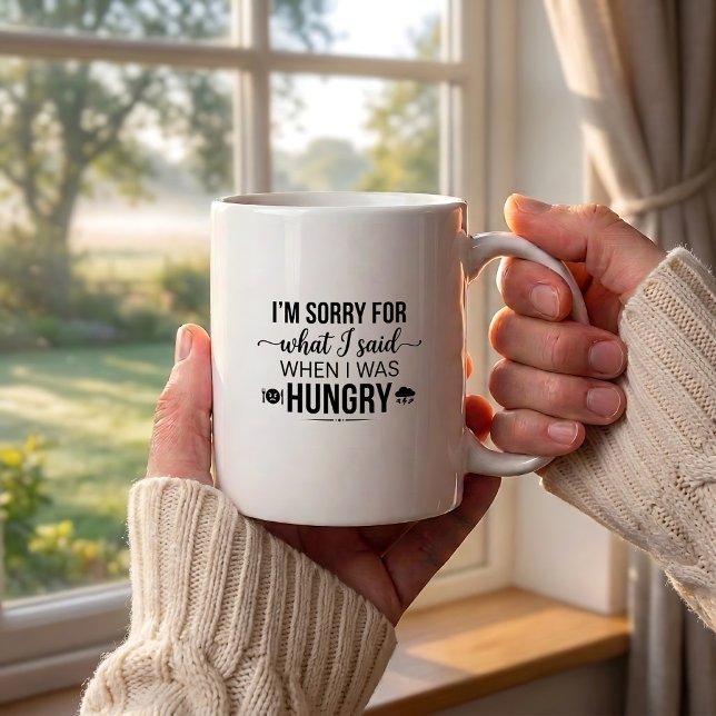 Caneca de Café com Citação Desculpe Quando Disse O (Criador carregado)