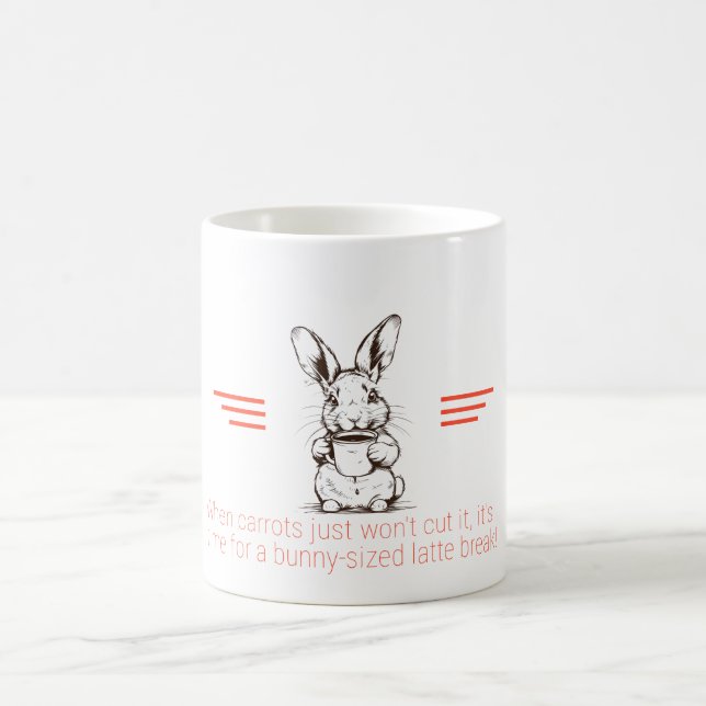 Caneca de Café com Citação Divertida para Amantes  (Centro)