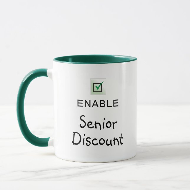 Caneca de Café com Citação Engraçada sobre Ativar  (Esquerda)