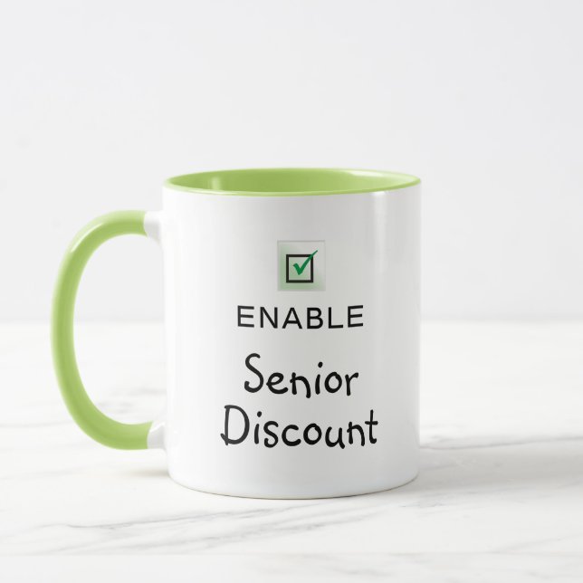 Caneca de Café com Citação Engraçada sobre Ativar  (Esquerda)