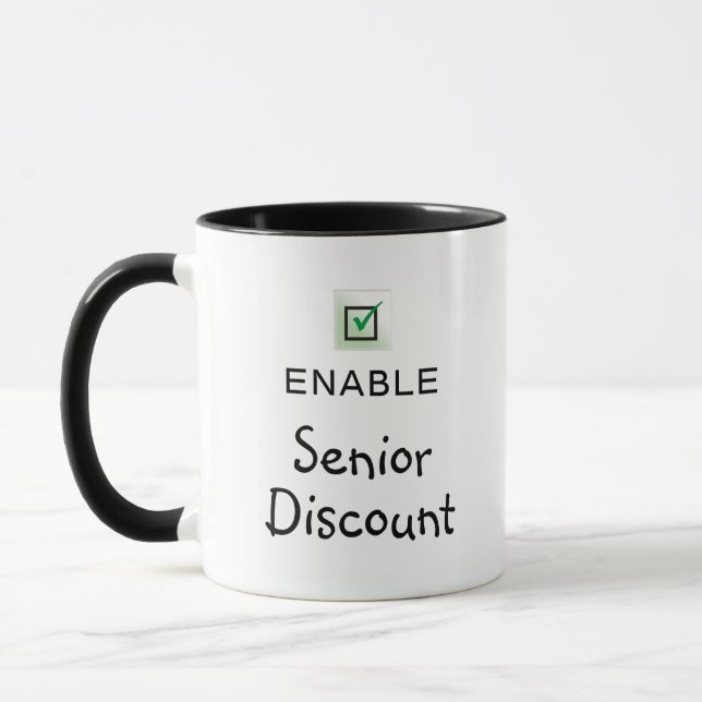 Caneca de Café com Citação Engraçada sobre Ativar  (Esquerda)