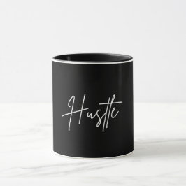 Caneca de Café com Citação Hustle