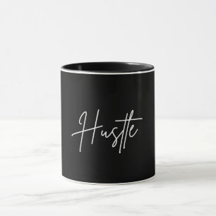 Caneca de Café com Citação Hustle