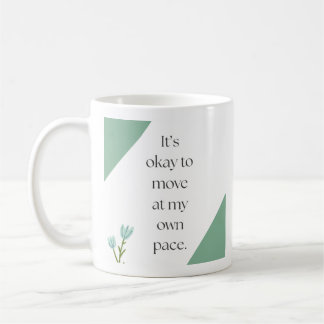 Caneca de Café com Citação Inspiradora