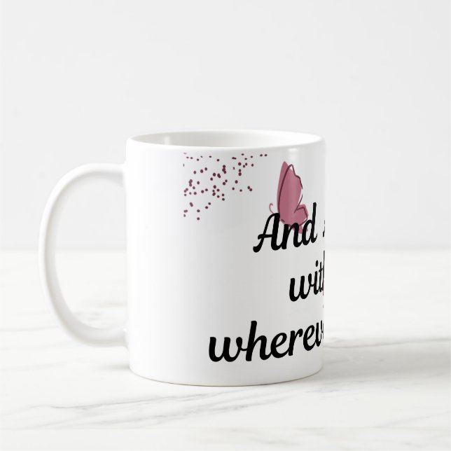 caneca de café com citação islâmica (Esquerda)